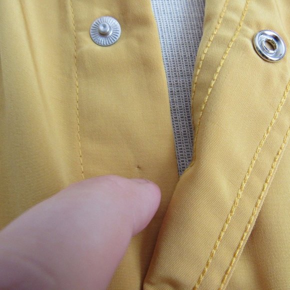 Vtg Authentic Wrangler Western Shirt Large Gold Pearl Snaps Line Dancing Rodeo - Picture 12 of 13